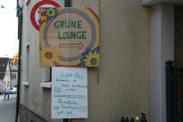 Grüne Lounge