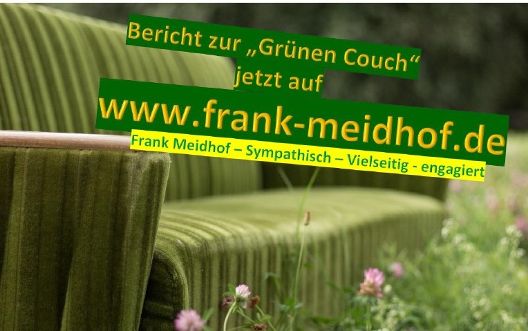 Frank Meidhof Grüne Couch